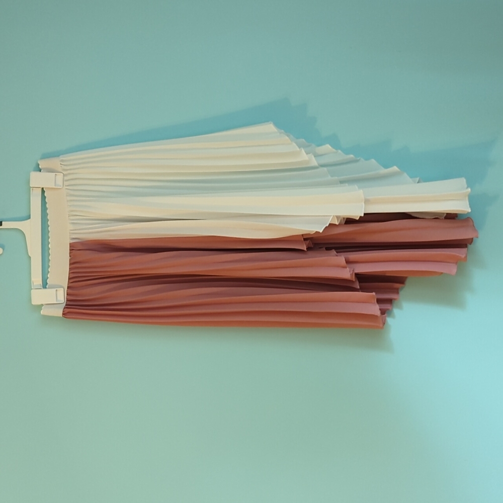 Asymmetrical Pleated Skirt